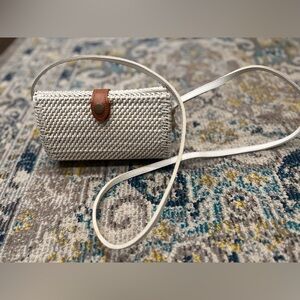 Anthropologie Rattan Handbag